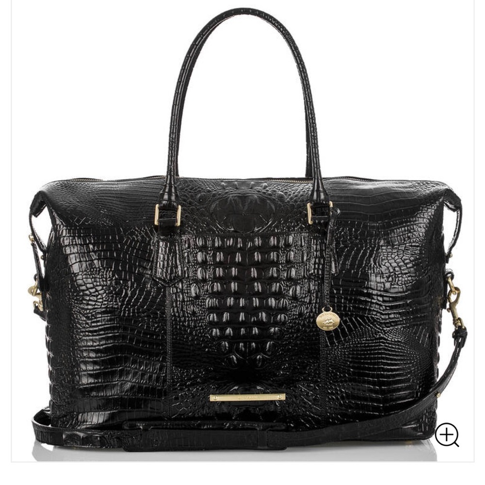 Beautiful BRAHMIN DUXBURY WEEKENDER leather bag